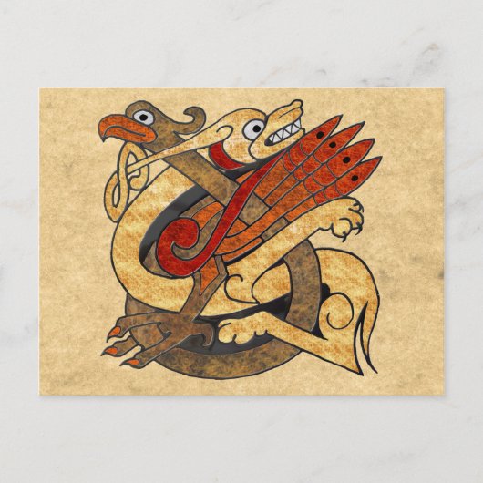 Carte Postale Créatures celtiques (Devant)