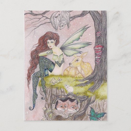 Carte Postale créatures curieuses (Devant)