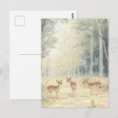 Carte Postale Créatures des bois (Devant / Derrière)