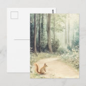 Carte Postale Créatures des bois (Devant / Derrière)