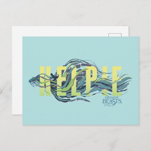 Carte Postale Créatures Fantastiques Kelpie (Devant / Derrière)