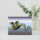 Carte Postale Créatures mythiques Serpents (Debout devant)