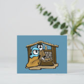 Carte Postale Crèche de pingouins (Debout devant)