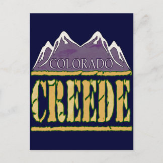 Carte Postale Creede, Colorado