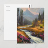 Carte Postale Creek de Mountain (Devant / Derrière)