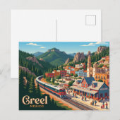 Carte Postale Creel Mexique (Devant / Derrière)