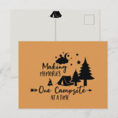 Carte postale : Créer des souvenirs un camping à l (Devant / Derrière)