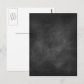 Carte Postale Créer ses propres conceptions de tableau noir - aj (Devant / Derrière)