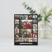 Carte Postale Créer un collage de photos personnalisé - 20 photo (Debout devant)