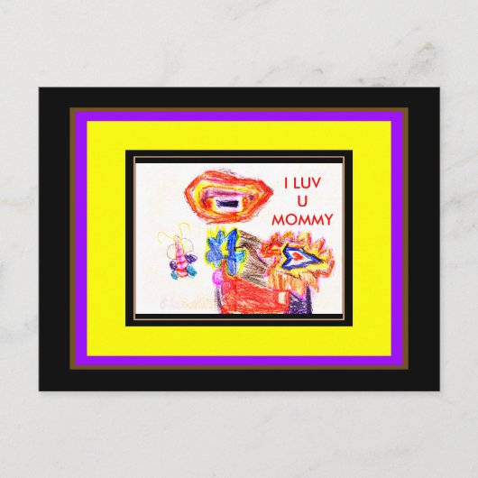 Carte Postale Créer une image et un texte (Devant)