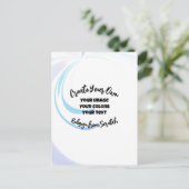 Carte Postale Créer votre propre Customisé (Debout devant)