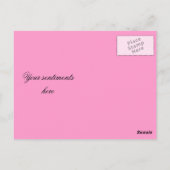 CARTE POSTALE CRÉER VOTRE PROPRE PHOTO (Dos)