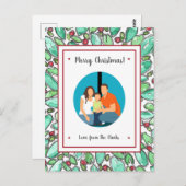 Carte Postale Créer votre propre photo Ajouter photo Noël Custom (Devant / Derrière)