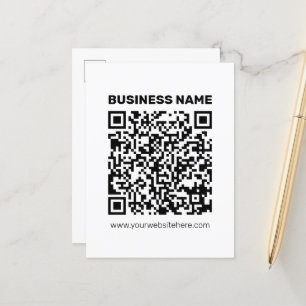 Carte Postale Créez instantanément un code QR pour n'importe que