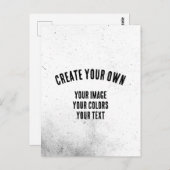 Carte Postale Créez votre propre (Devant / Derrière)
