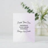 Carte Postale Créez votre propre (Debout devant)