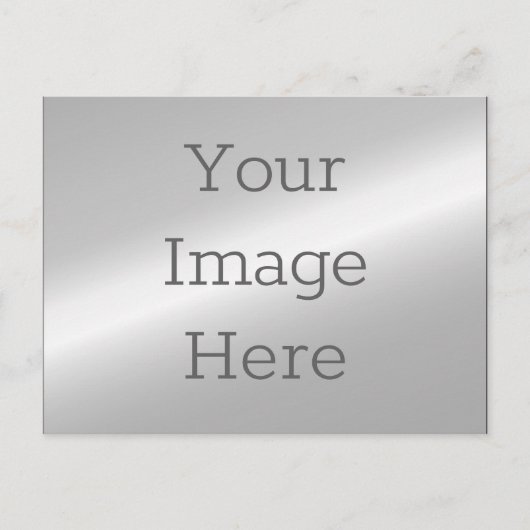 Carte Postale Créez votre propre argent métallique Faux (Devant)