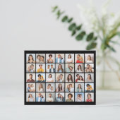 Carte Postale Créez votre propre collage de 35 photos (Debout devant)