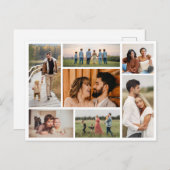 Carte Postale Créez votre propre collection de 7 photos (Devant / Derrière)