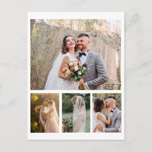 Carte Postale Créez votre propre collection de Mariage photo 4 (Devant)