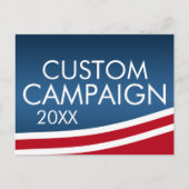 Carte Postale Créez votre propre conception d'élection (Devant)