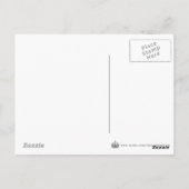 Carte Postale Créez votre propre "Conserver le calme et continue (Dos)