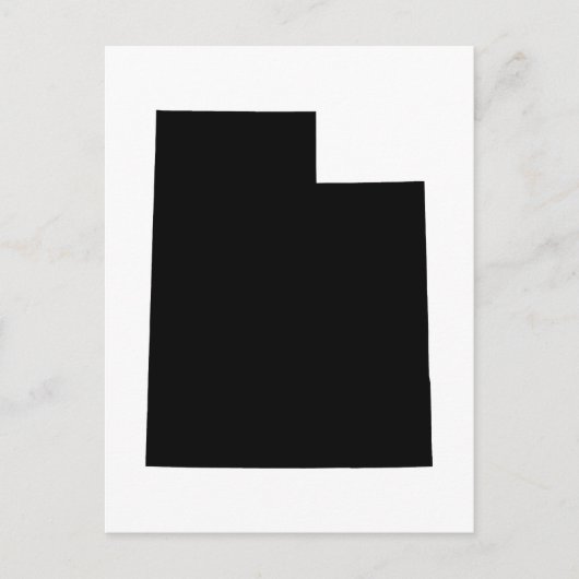 Carte Postale Créez votre propre déplacement vers Utah Faire-par (Devant)