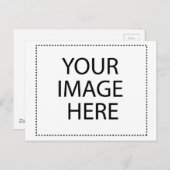 Carte Postale Créez votre propre design (Devant / Derrière)