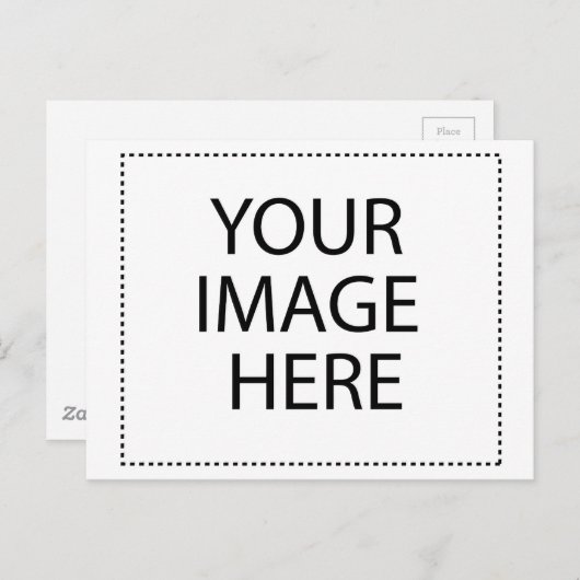 Carte Postale Créez votre propre design (Devant / Derrière)