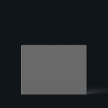 Carte Postale Créez votre propre design personnalisé gris foncé<br><div class="desc">Ce design est minimaliste et peut être mis à jour facilement avec votre photo et votre texte. Si vous avez besoin d'aide,  veuillez me contacter en utilisant le bouton de massage ci-dessous et je serai heureux de vous aider.</div>