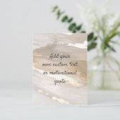 Carte Postale Créez votre propre devis personnalisé - Neutre (Debout devant)