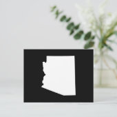 Carte Postale Créez votre propre Faire-part de déplacement Arizo (Debout devant)