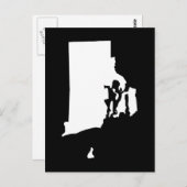 Carte Postale Créez votre propre Faire-part de déplacement Rhode (Devant / Derrière)