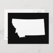 Carte Postale Créez votre propre Faire-part Montana Moving (Devant / Derrière)