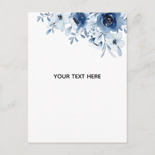 Carte Postale Créez Votre Propre Floral