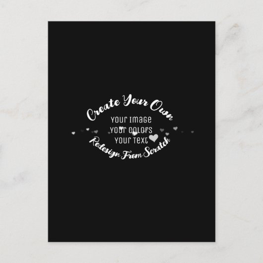 Carte Postale Créez votre propre image personnalisée (Devant)