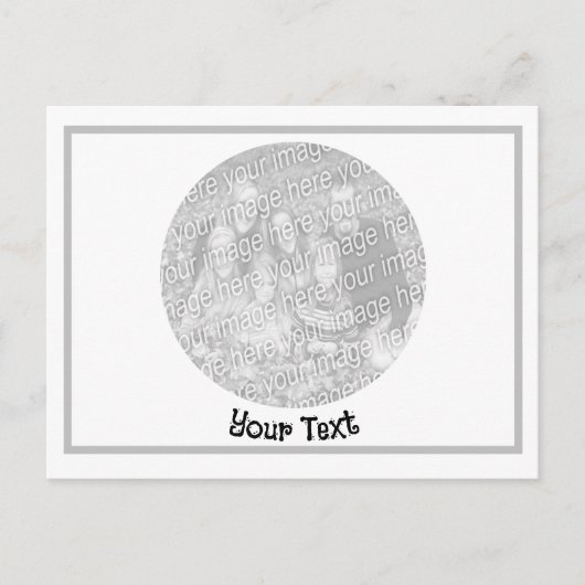 Carte Postale Créez votre propre invitation d'anniversaire (Devant)