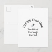 Carte Postale Créez votre propre personnalisation (Devant / Derrière)