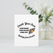 Carte Postale Créez votre propre personnalisation (Debout devant)