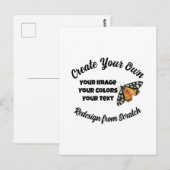 Carte Postale Créez votre propre personnalisation (Devant / Derrière)