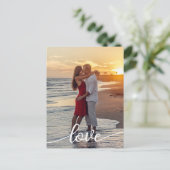 Carte Postale Créez votre propre script d'amour Romantique Coupl (Debout devant)