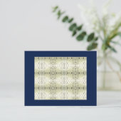 Carte Postale Crem de Lace Midnight Blue (Debout devant)