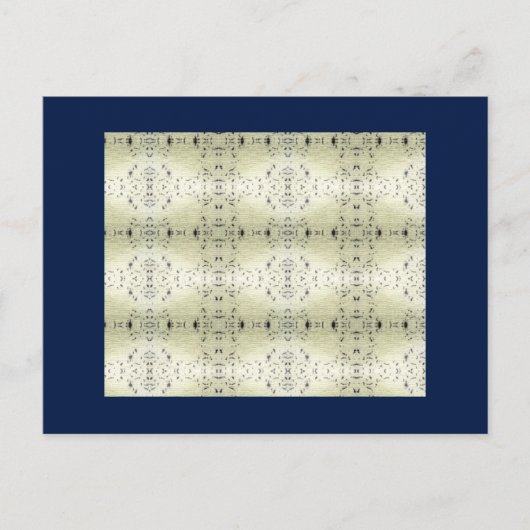 Carte Postale Crem de Lace Midnight Blue (Devant)