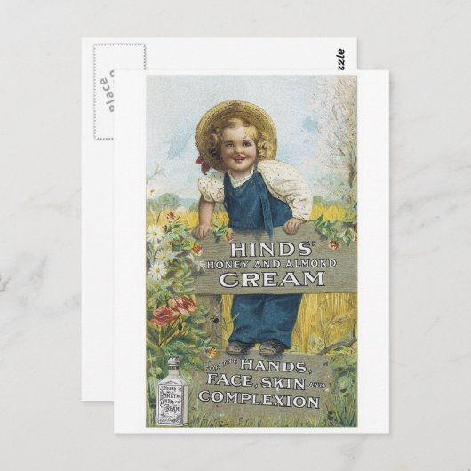 Carte Postale Crème de cache (Devant / Derrière)