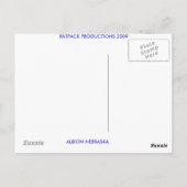 CARTE POSTALE CRÈME DE GLACE (Dos)