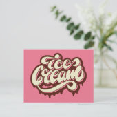Carte postale Crème glacée (Debout devant)