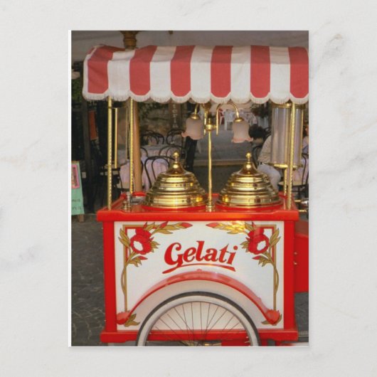 Carte Postale Crème glacée à vendre (Devant)