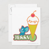 Carte Postale Crème glacée de Jerry (Devant / Derrière)