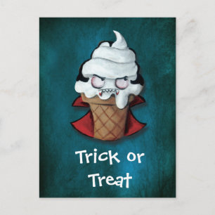 Carte Postale Crème glacée de Vampire doux