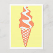 Carte Postale Crème glacée molle (Devant)